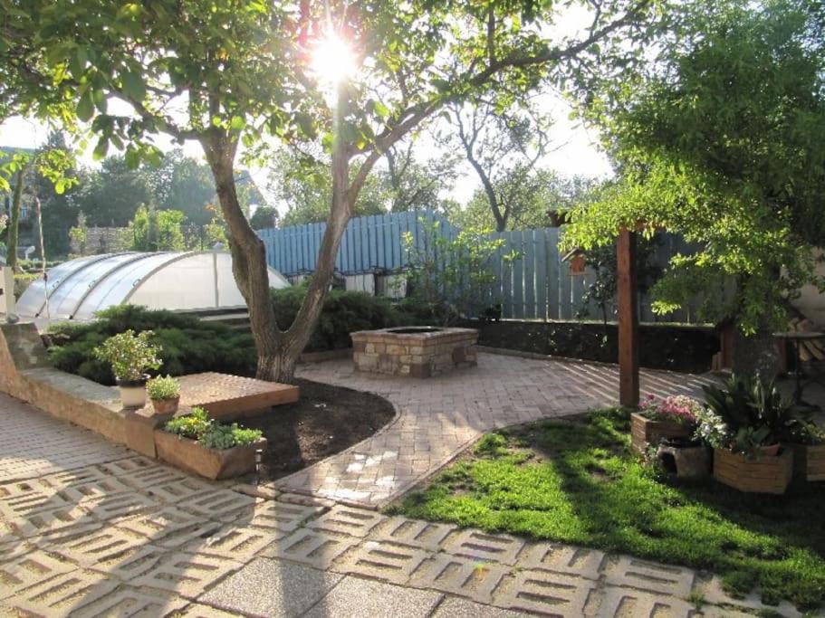 Levendula Vendeghaz Lovas Villa Exterior foto